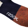 Rasox Jacquard Multi-Border Wool Crew Socks