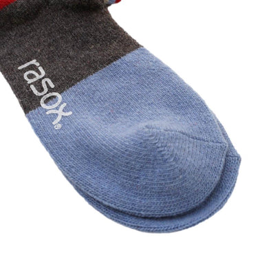 Rasox Jacquard Multi-Border Wool Crew Socks