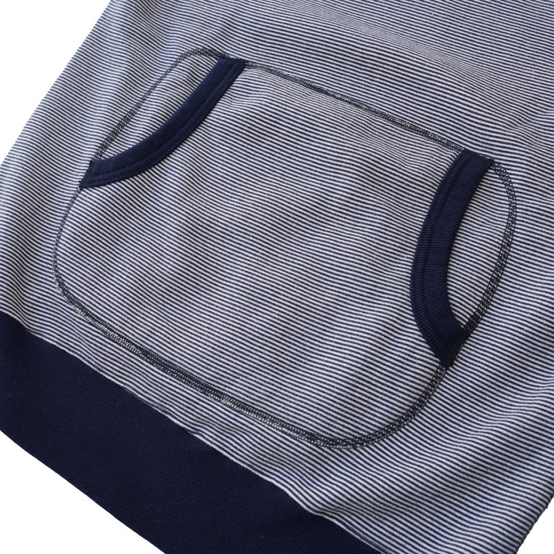 Loop & Weft SZ Vintage Pinborder Knit Hooded Sweatshirt