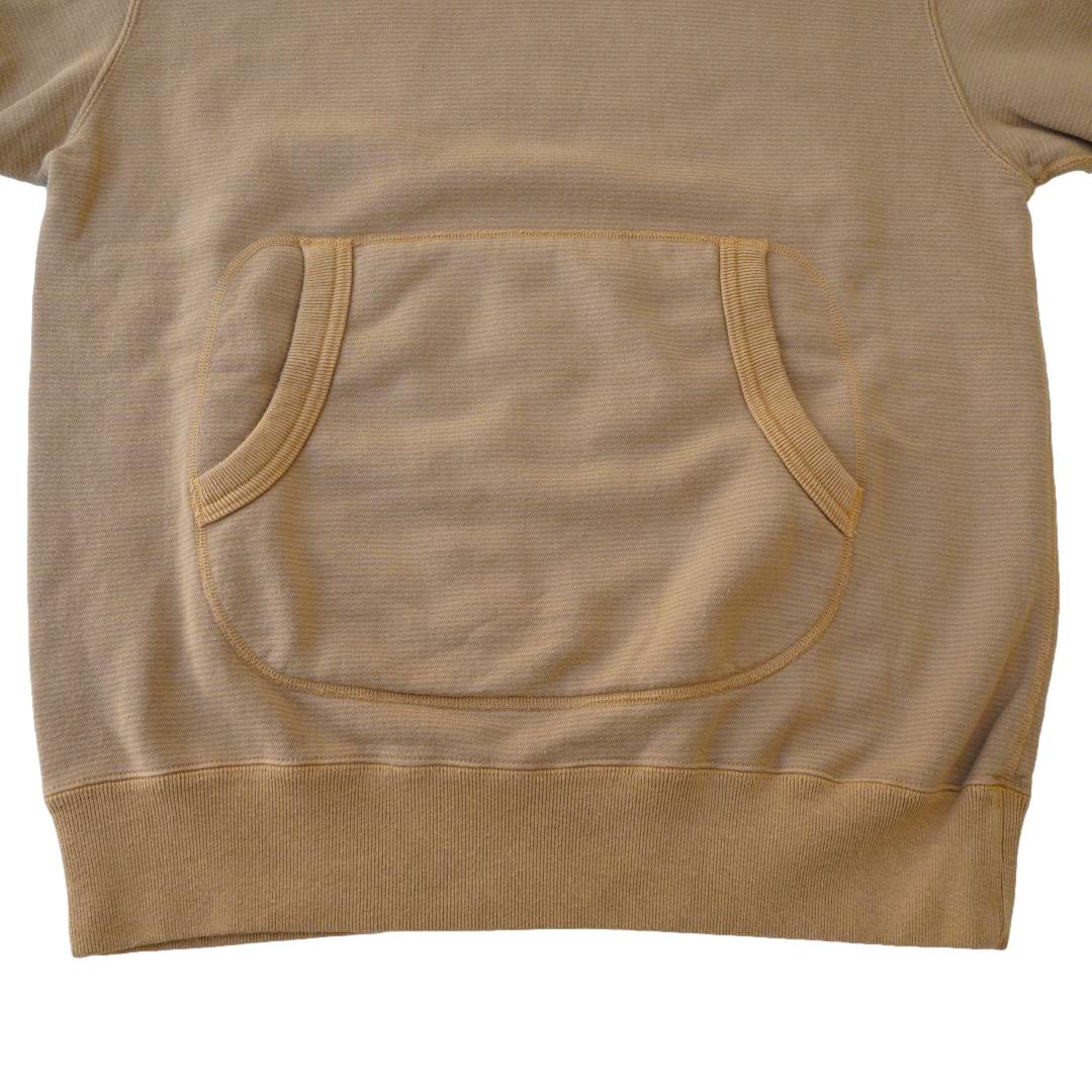 OD+LW Kakishibu SZ Vintage Pinborder Knit Hooded Sweatshirt - Okayama Denim