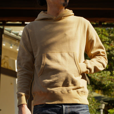OD+LW Kakishibu SZ Vintage Pinborder Knit Hooded Sweatshirt