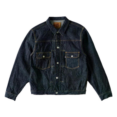 Omoto Denim 15.5oz. Slub x Nep Type 2 Selvedge Jacket - Okayama Denim