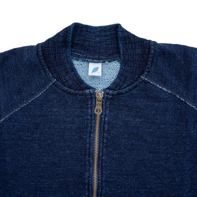 Pure Blue Japan Indigo Dyed Track Jacket