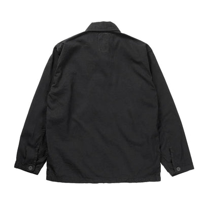 Fullcount Black US Army Denim Pullover Shirt - Okayama Denim