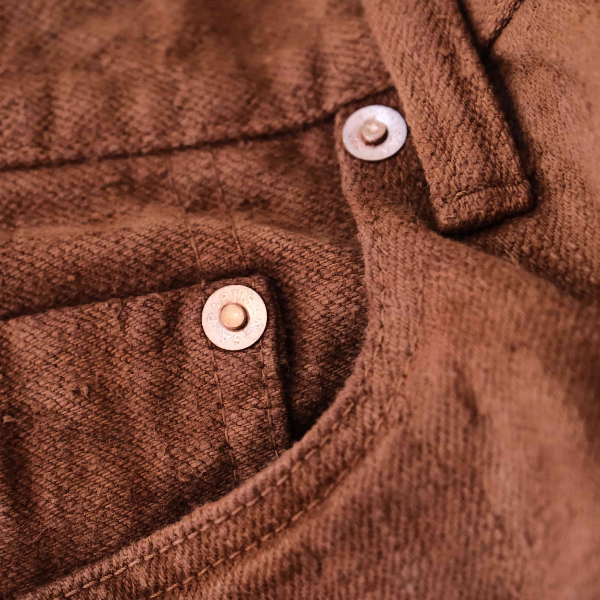 Studio D'Artisan GL3 "Amami Dorozome" Selvedge Jeans (Brown)