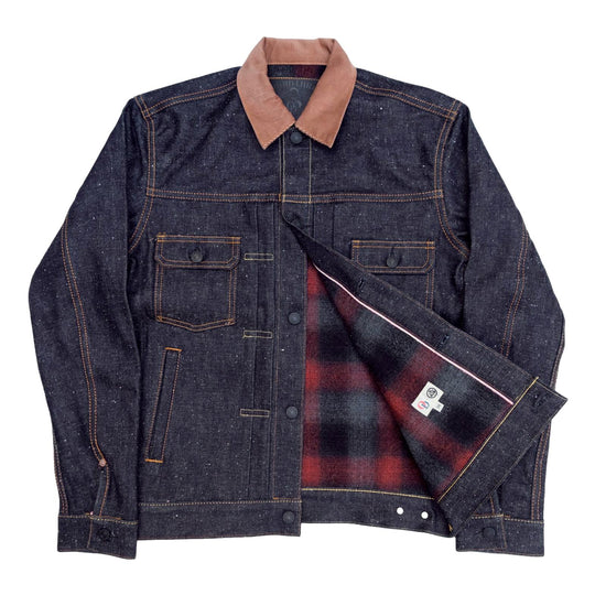 OD+MJ 15.7oz. "Frost" Nep Selvedge Jacket
