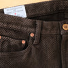 [Pre-Order] Studio D'Artisan "Amami Dorozome" Sashiko Pants (Dark Brown)
