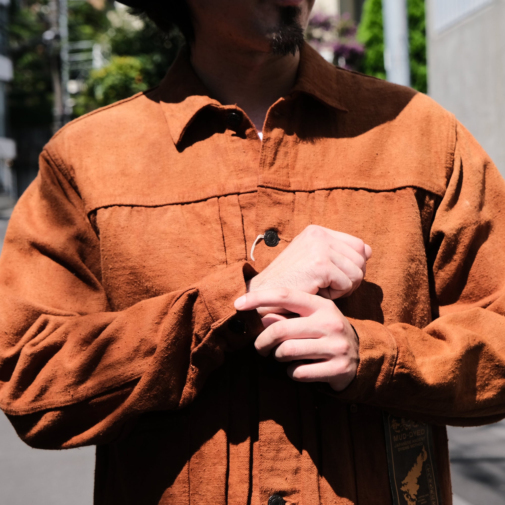 Studio D'Artisan GL3 "Amami Dorozome" Selvedge Jacket (Brown)