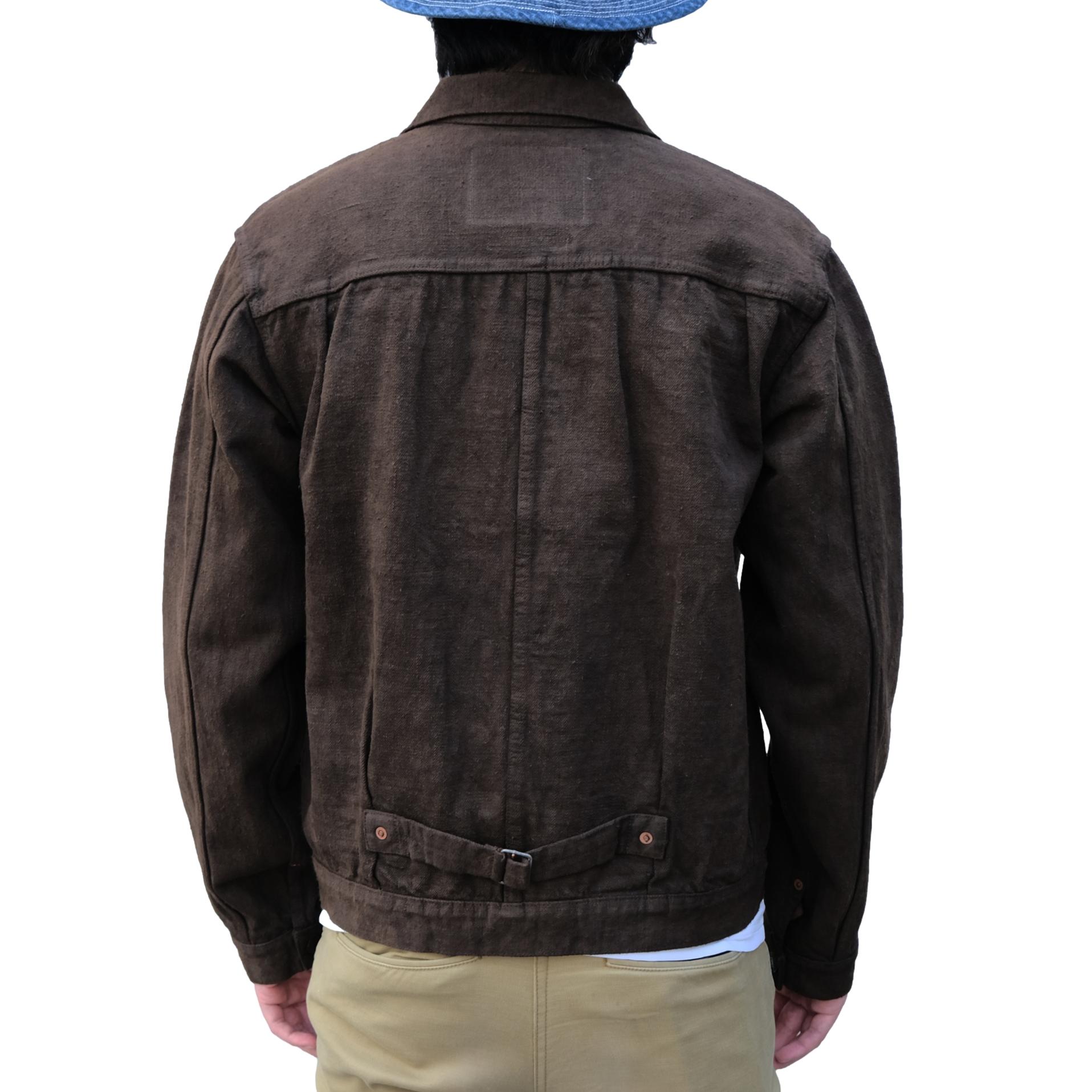 Studio D'Artisan GL3 "Amami Dorozome" Selvedge Jacket (Dark Brown)