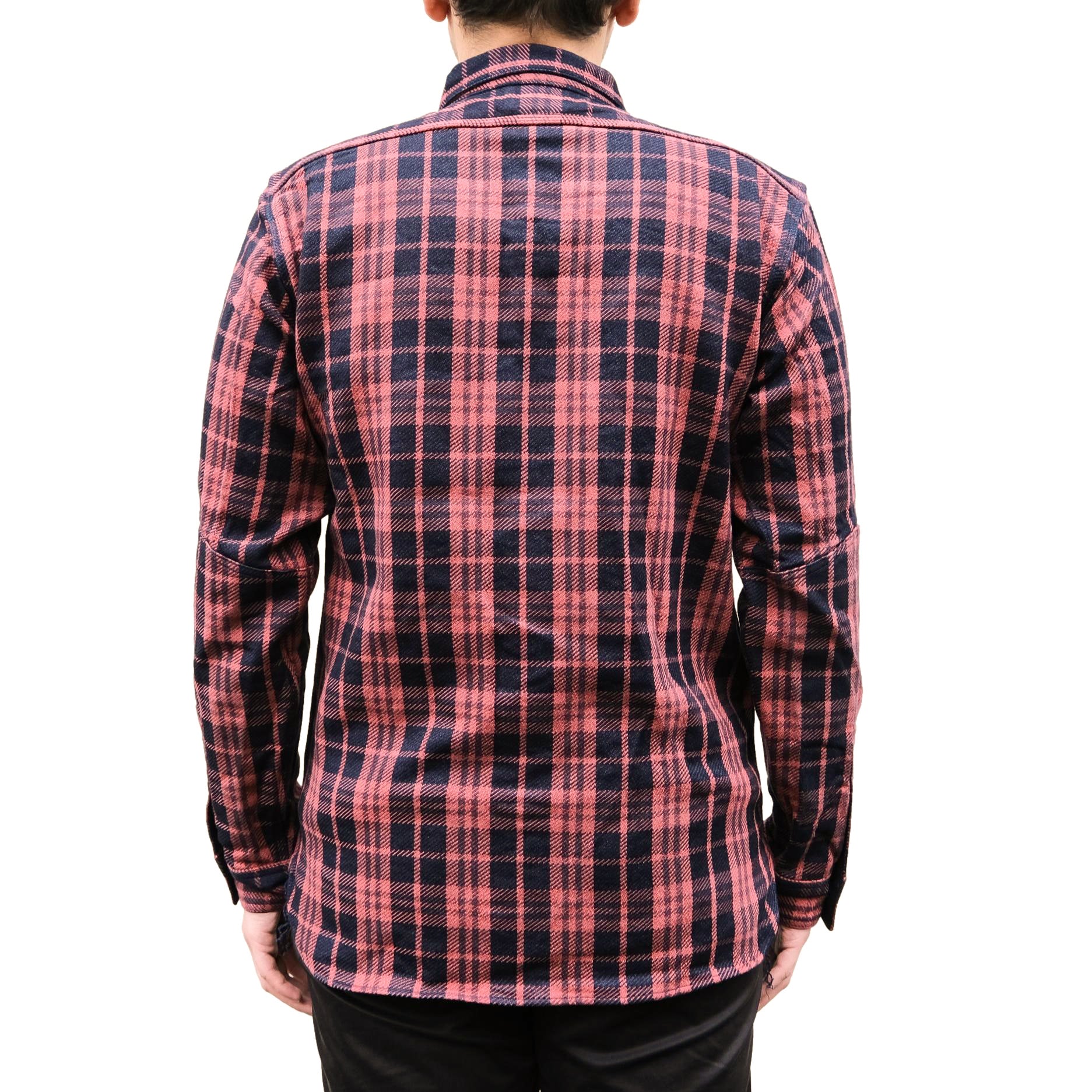 OD+SJ "Yoroi" Heavyweight Rope Dyed Indigo Flannel Shirt