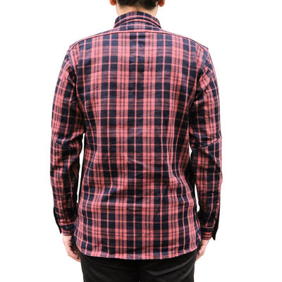 OD+SJ "Yoroi" Heavyweight Rope Dyed Indigo Flannel Shirt