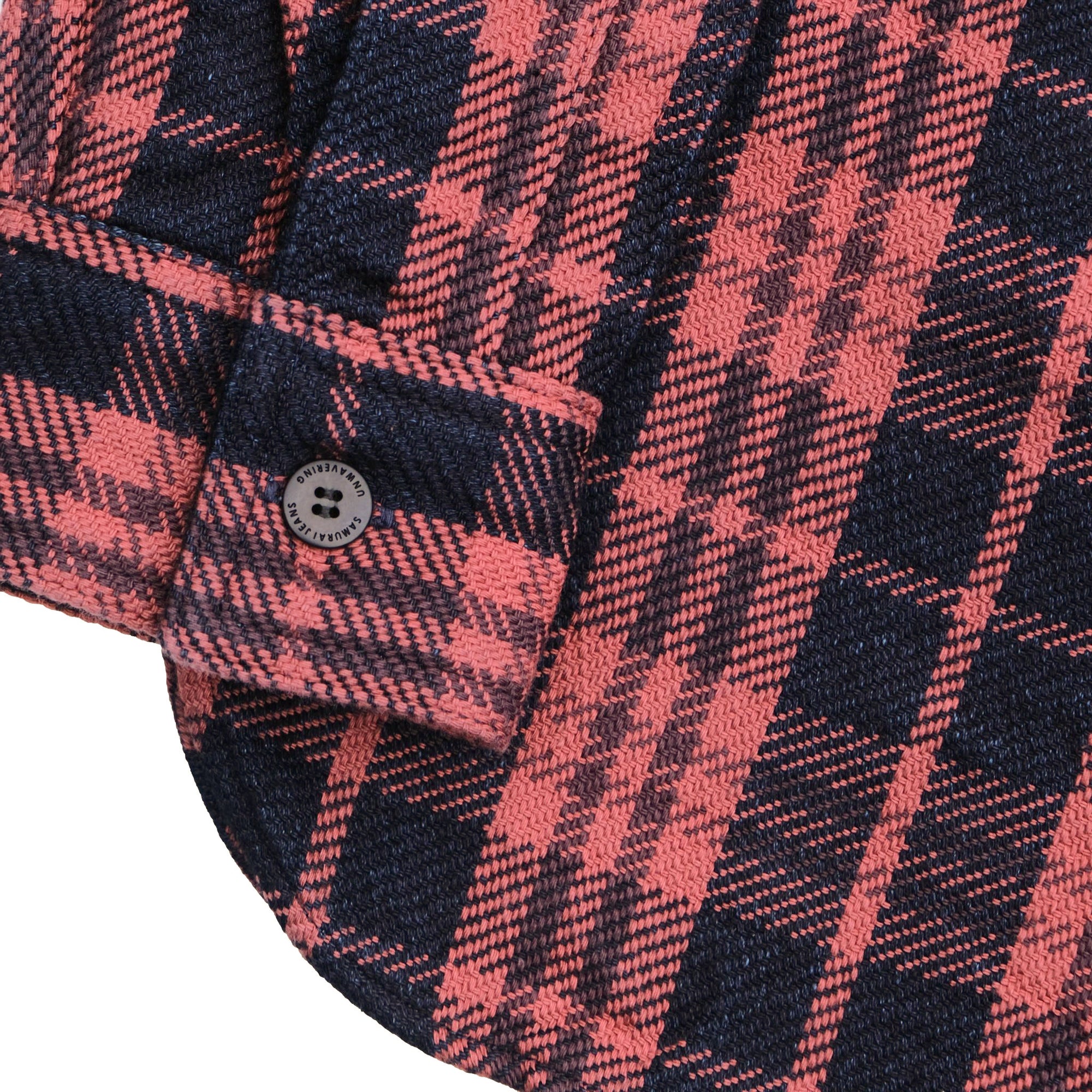 OD+SJ "Yoroi" Heavyweight Rope Dyed Indigo Flannel Shirt