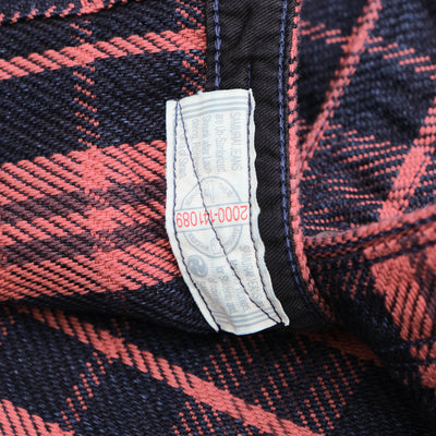 OD+SJ "Yoroi" Heavyweight Rope Dyed Indigo Flannel Shirt
