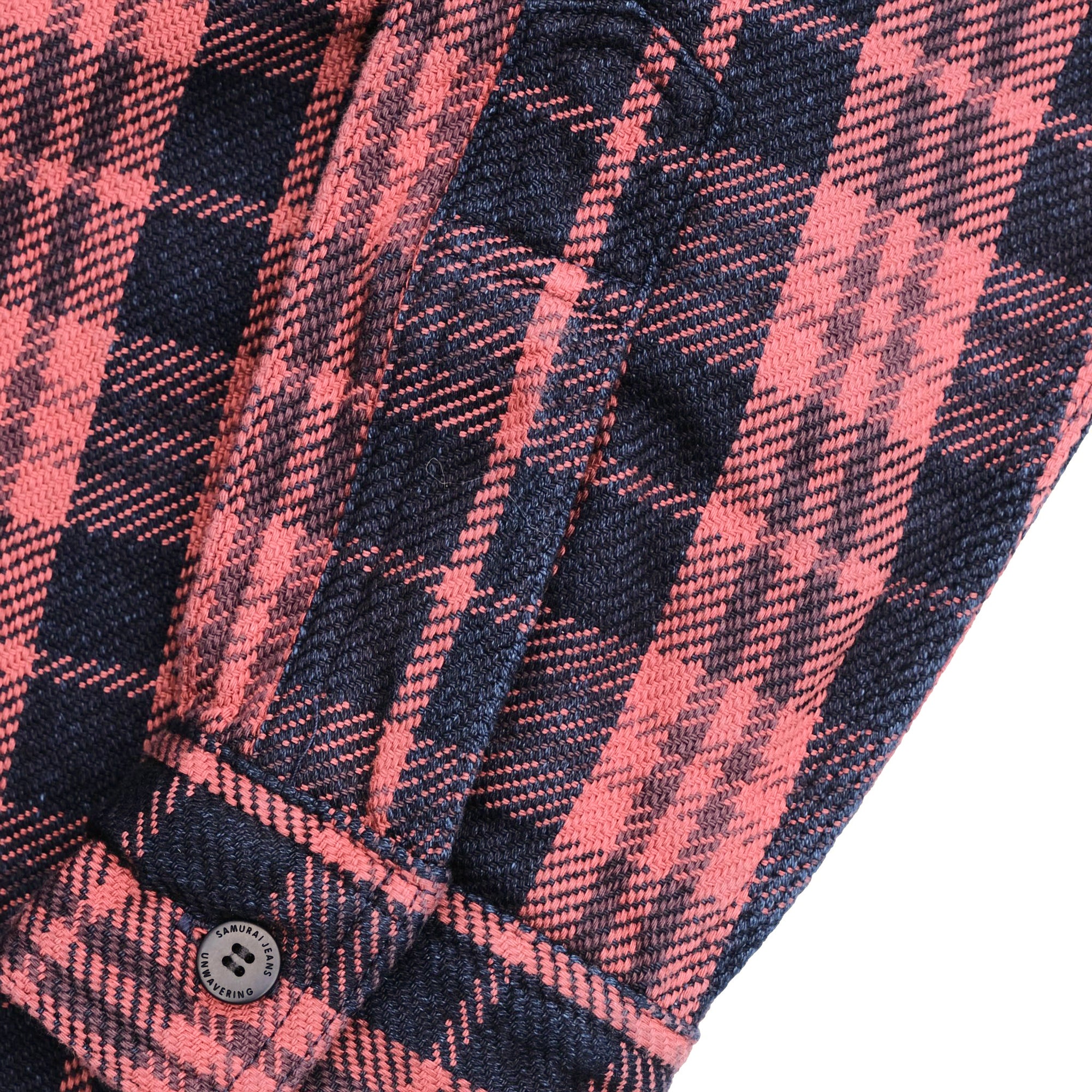 OD+SJ "Yoroi" Heavyweight Rope Dyed Indigo Flannel Shirt