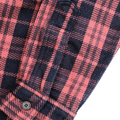 OD+SJ "Yoroi" Heavyweight Rope Dyed Indigo Flannel Shirt