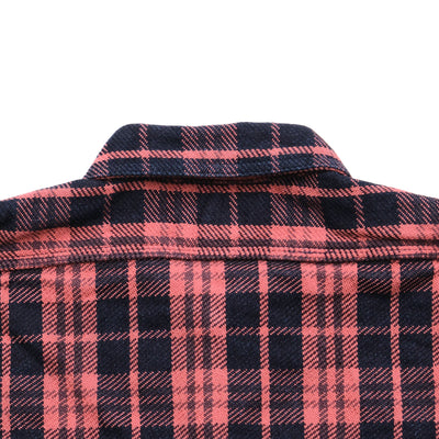 OD+SJ "Yoroi" Heavyweight Rope Dyed Indigo Flannel Shirt