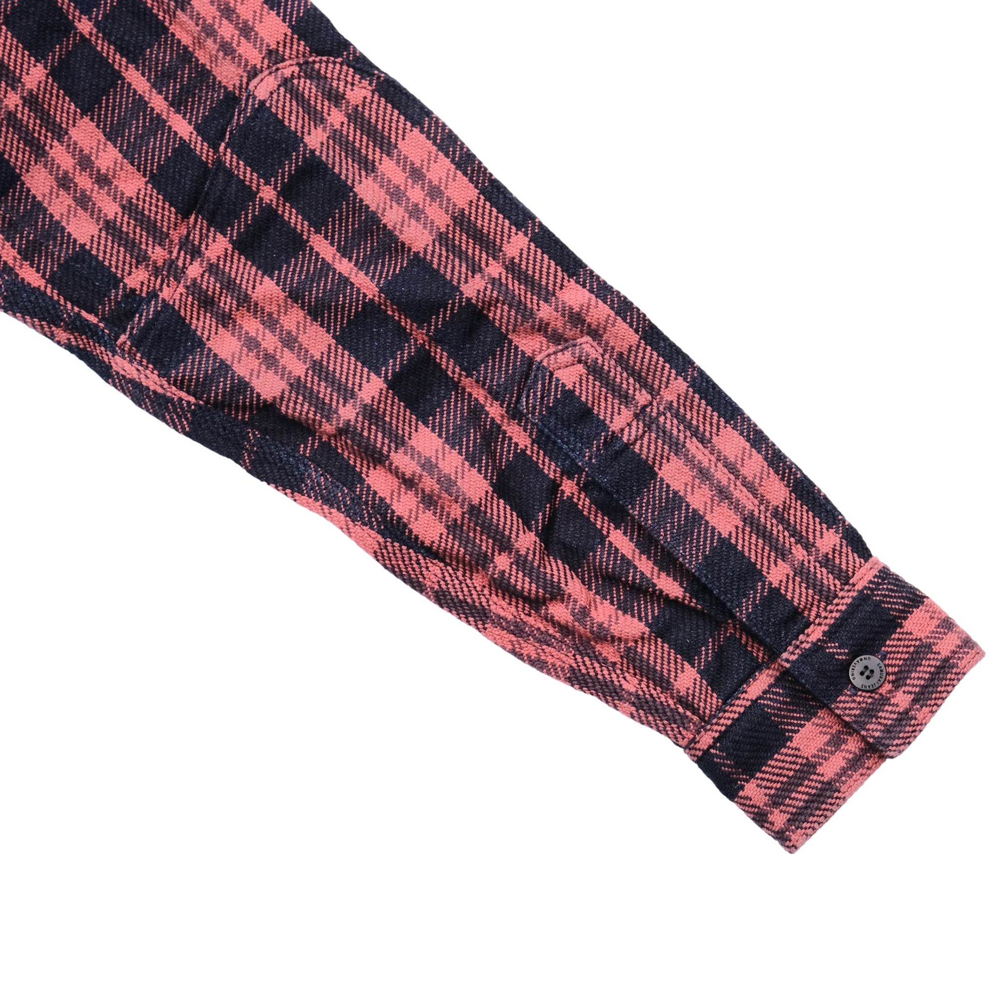 OD+SJ "Yoroi" Heavyweight Rope Dyed Indigo Flannel Shirt