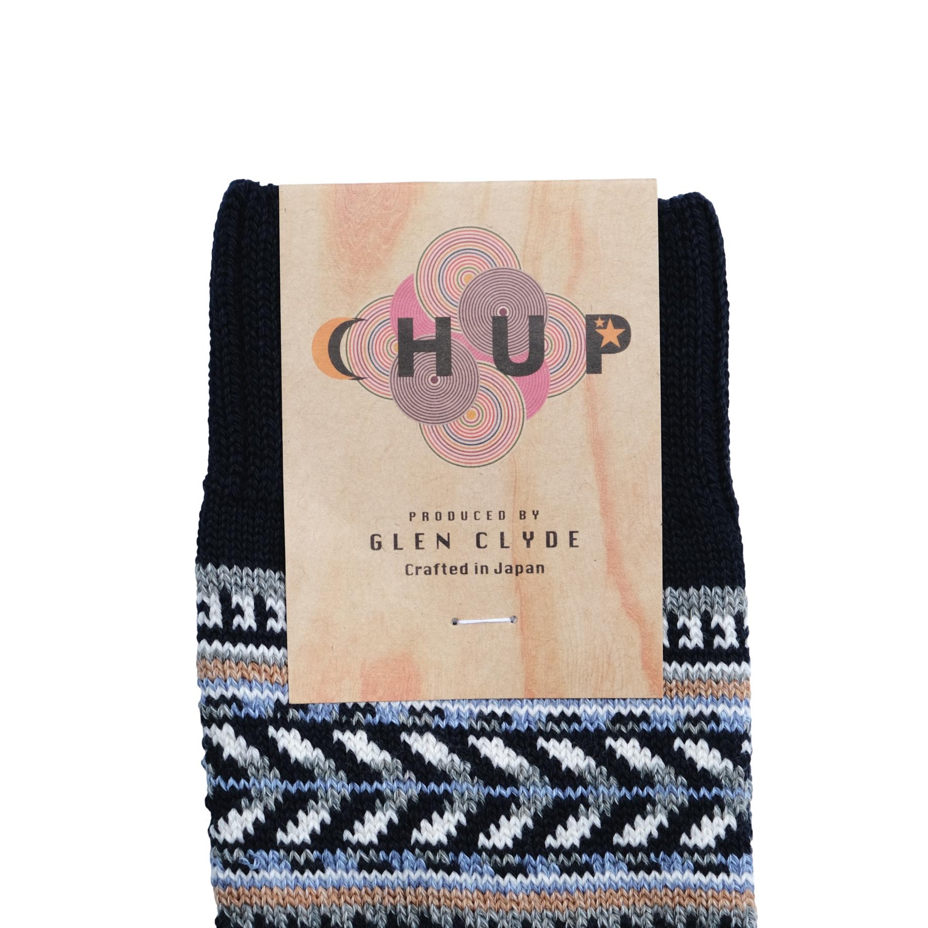 Chup Socks Montezuma Well (Ink Blue)