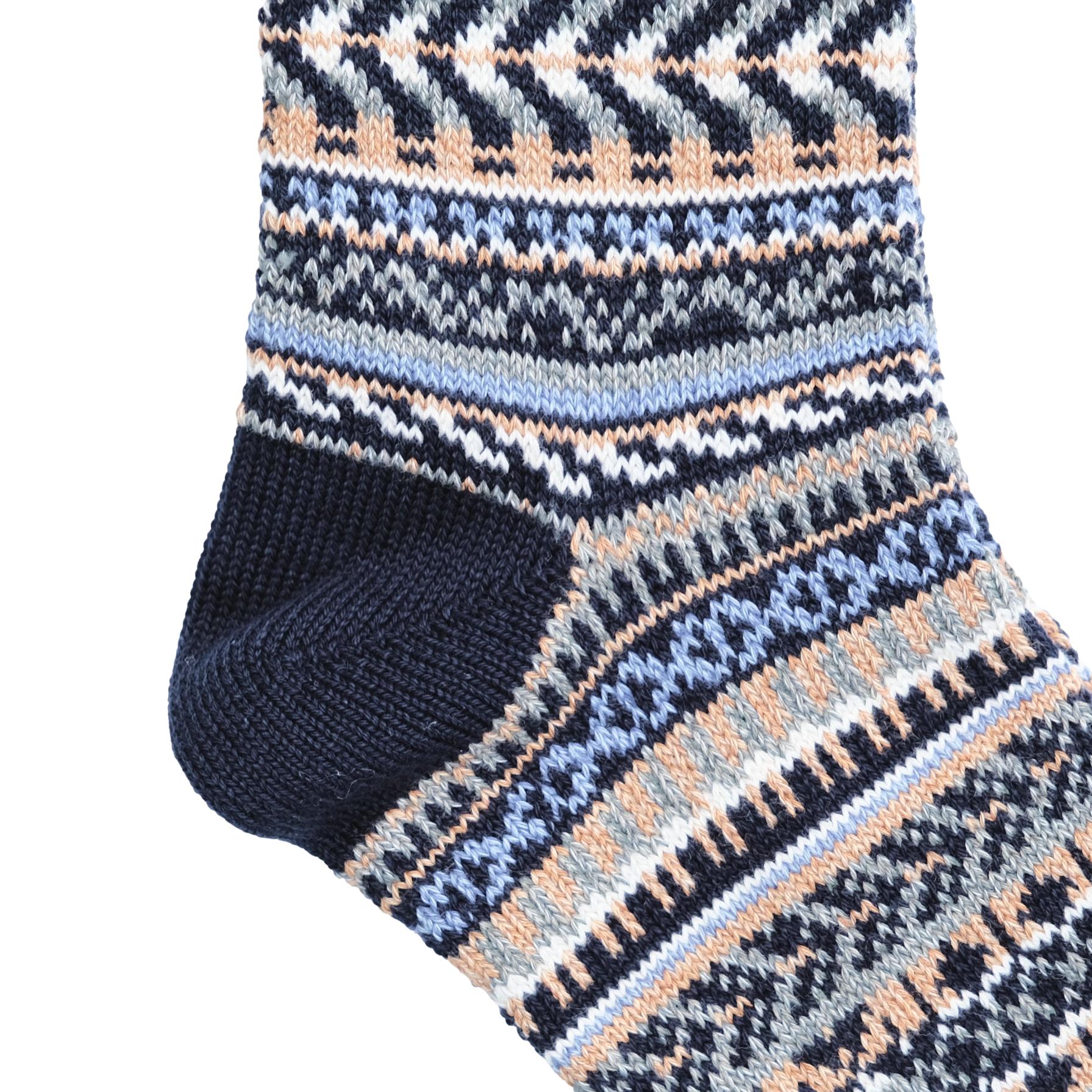 Chup Socks Montezuma Well (Ink Blue)