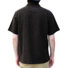 [Pre-Order] Studio D'Artisan "Amami Dorozome" Sashiko Aloha Shirt (Dark Brown)