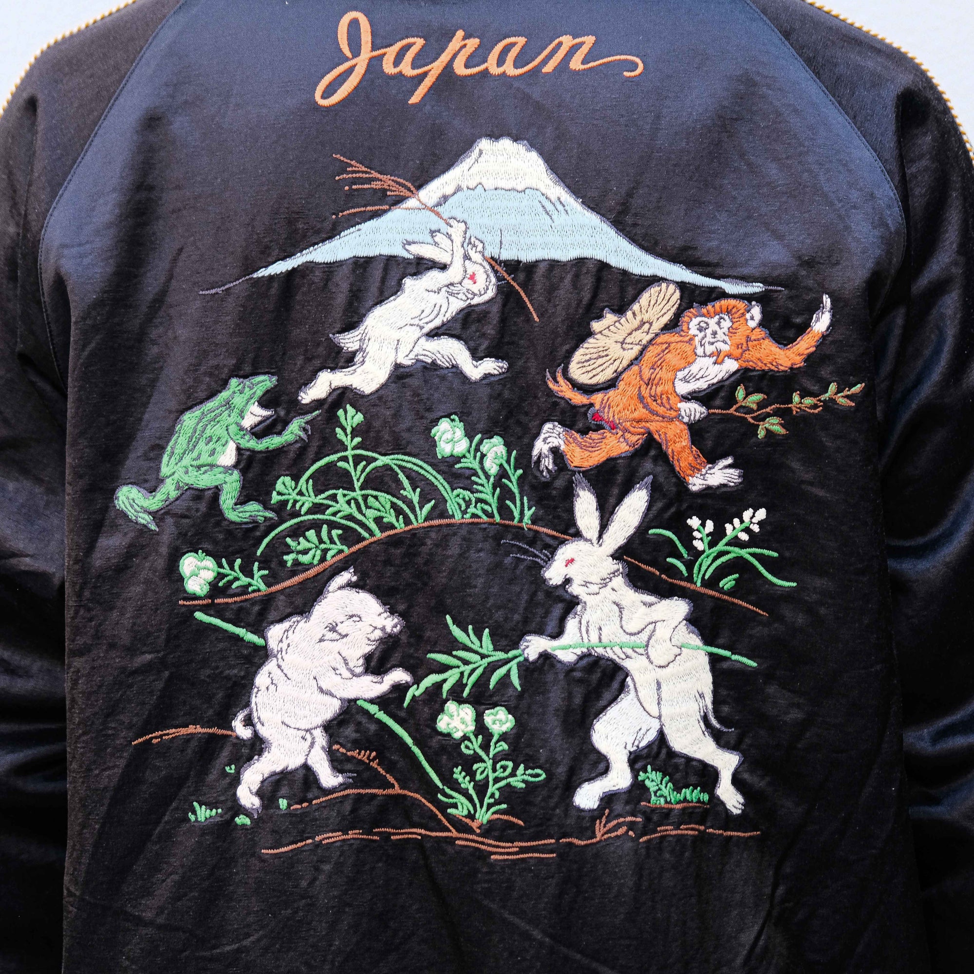 [Pre-Order] Studio D’Artisan “Choju-Giga” Sukajan Jacket - Okayama Denim