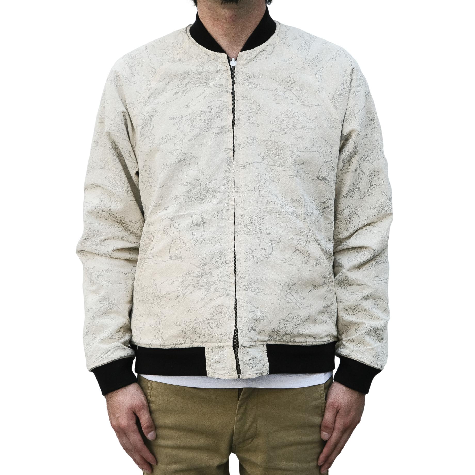 [Pre-Order] Studio D’Artisan “Choju-Giga” Sukajan Jacket - Okayama Denim