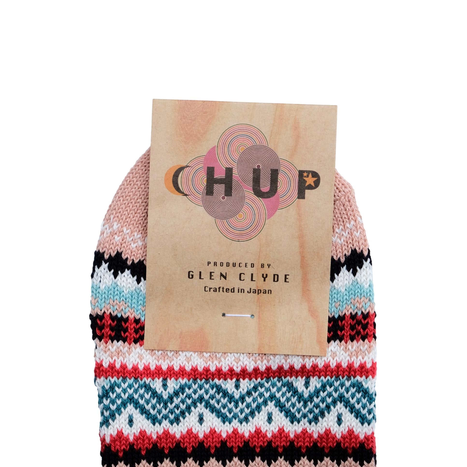 Chup Socks Blomsterfelt (Peach)