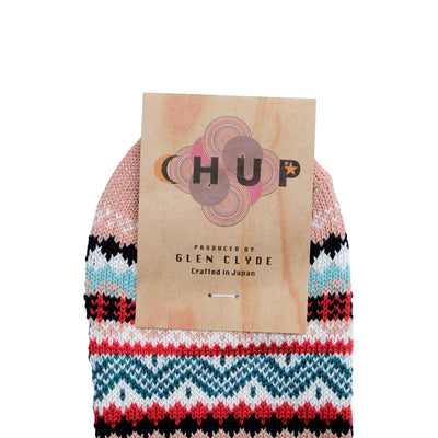 Chup Socks Blomsterfelt (Peach)