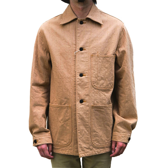 Studio D'Artisan "Fox Cotton" Herringbone Coverall