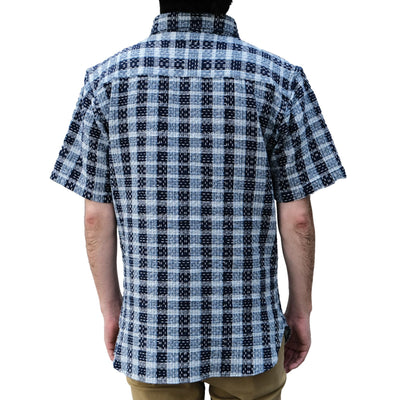 [Pre-Order] Studio D'Artisan "Indigo Noragi Sashiko" S/S Work Shirt