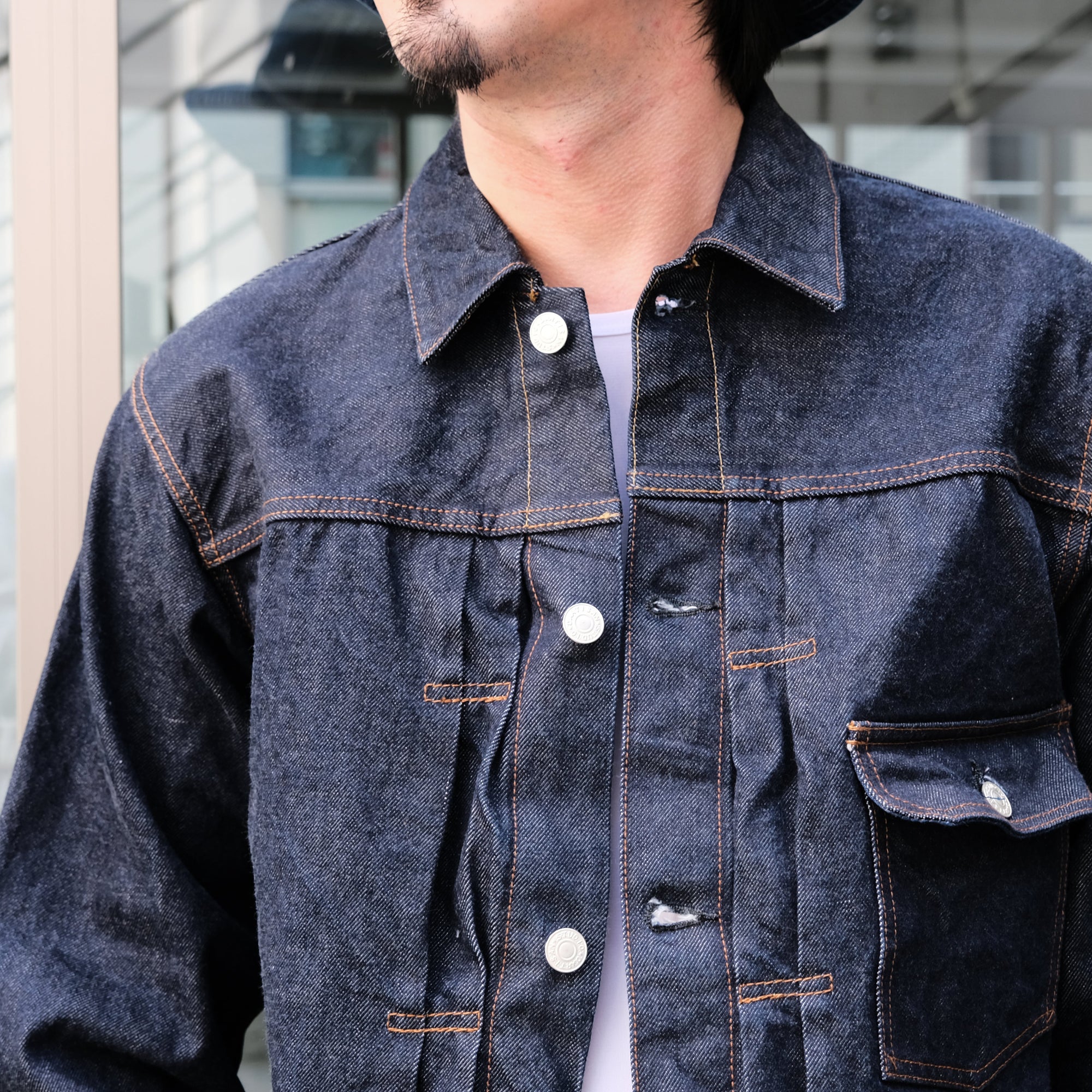 Studio D'Artisan 15oz. Suvin Gold Type 1 Selvedge Jacket