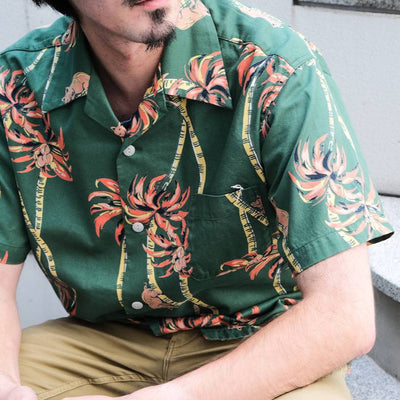 [Pre-Order] Studio D'Artisan "Palm Climber" Original Aloha Shirt