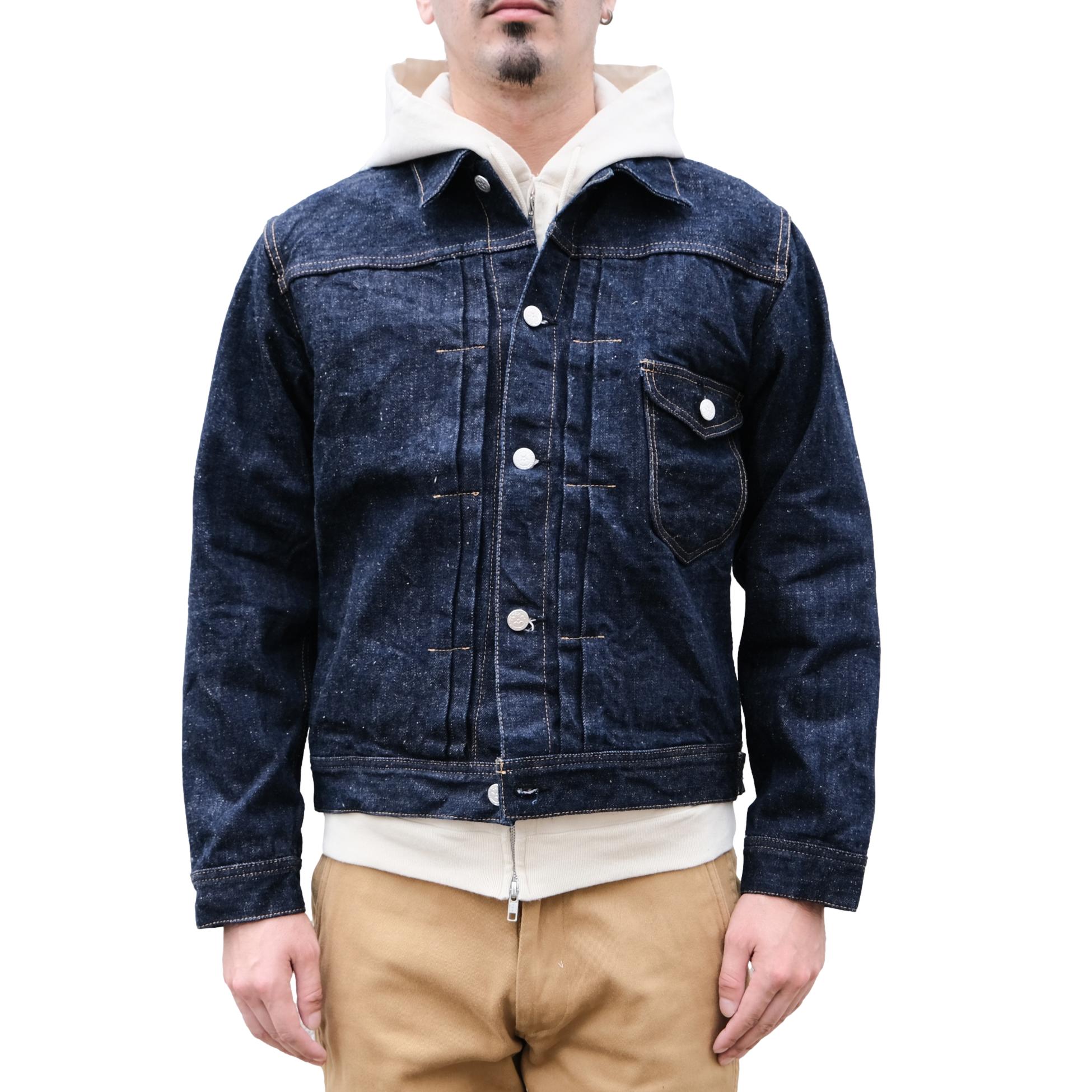 Samurai Jeans S101AX-SAKURA 18oz. "Ai Plus Sakura" Selvedge Jacket