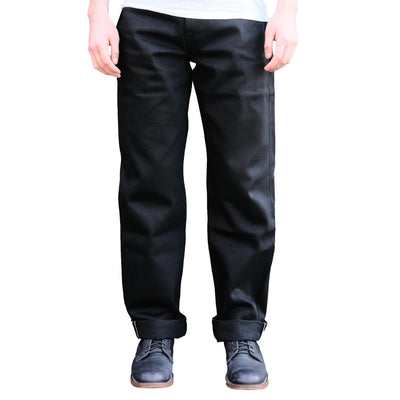 Momotaro "Standard" Black Selvedge Jeans (Classic Straight) - Okayama Denim