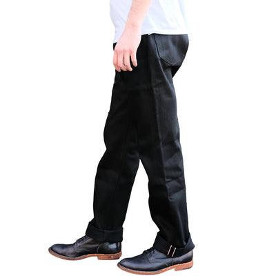 Momotaro "Standard" Black Selvedge Jeans (Classic Straight) - Okayama Denim