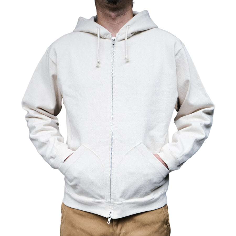 Samurai Jeans SWS-TW02 Heavyweight Hoodie (Off-White)