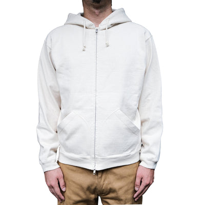 Samurai Jeans SWS-TW02 Heavyweight Hoodie (Off-White)