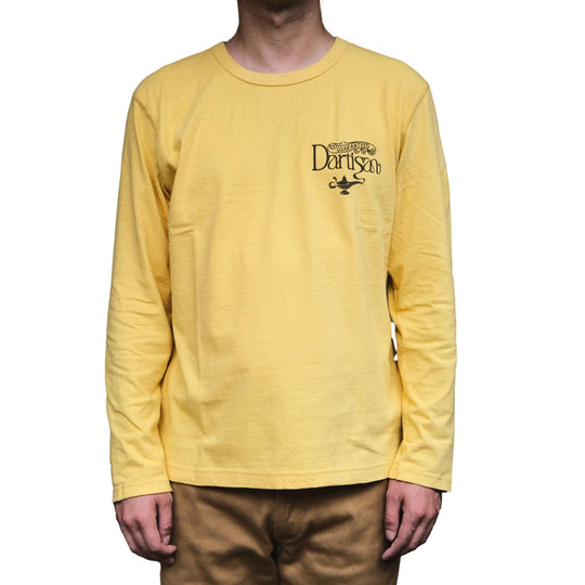 Studio D'Artisan "Genie Denim" Logo Print L/S Tee