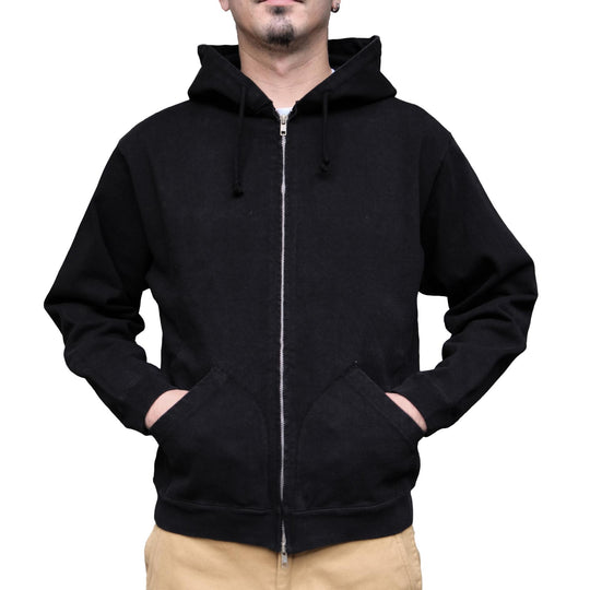 Samurai Jeans SWS-TW02 Heavyweight Hoodie (Black)