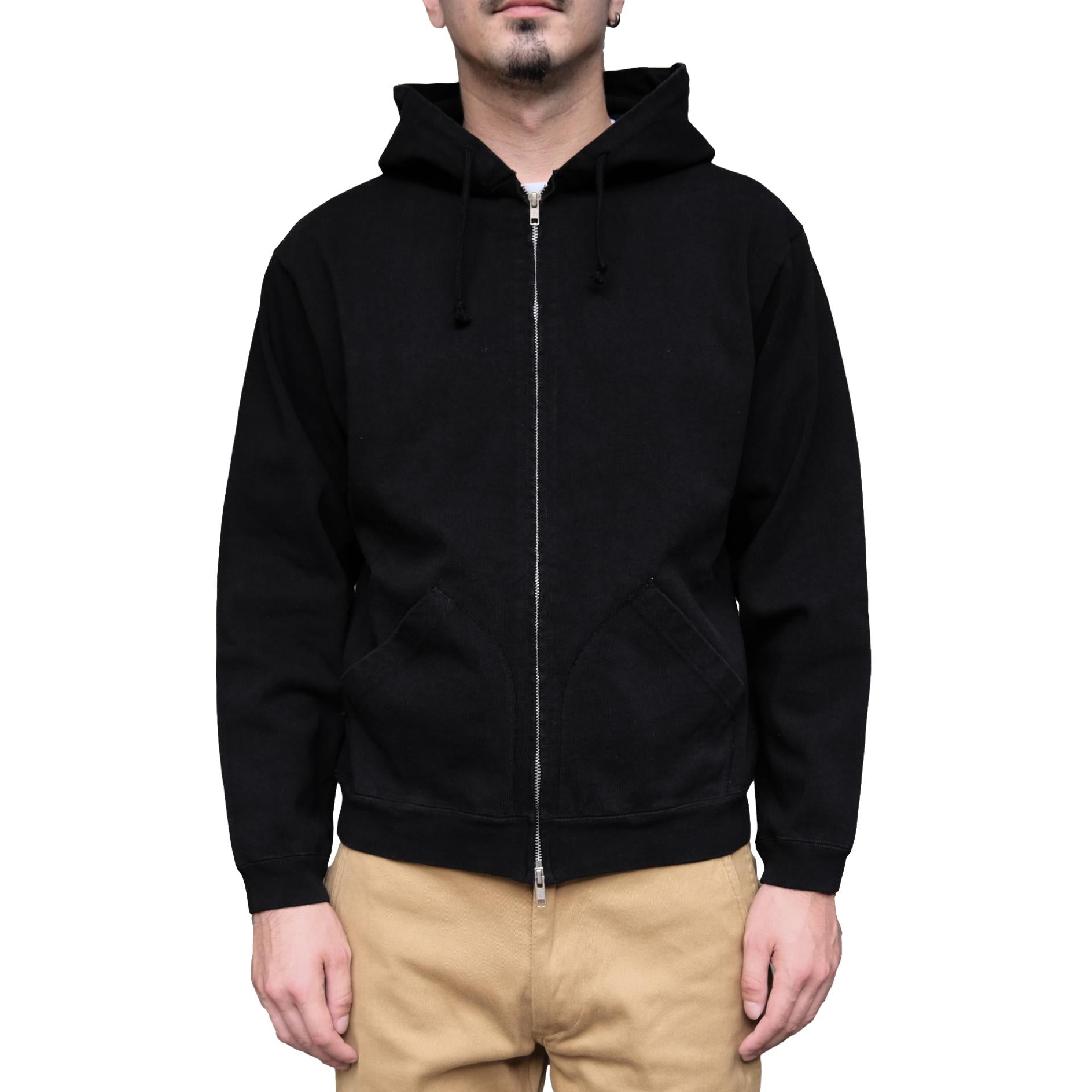 Samurai Jeans SWS-TW02 Heavyweight Hoodie (Black)