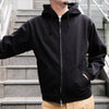 Samurai Jeans SWS-TW02 Heavyweight Hoodie (Black)