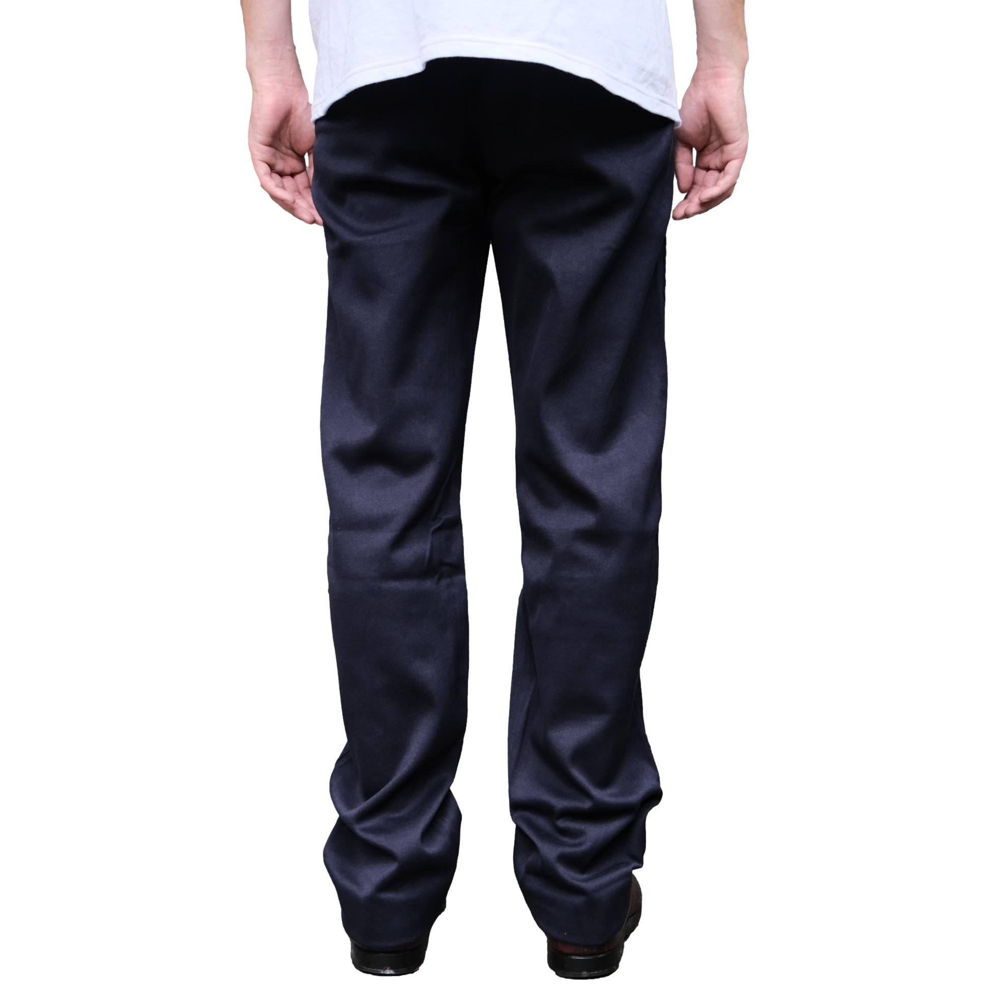 Studio D'Artisan 41 Khaki Chino Pants (Navy)