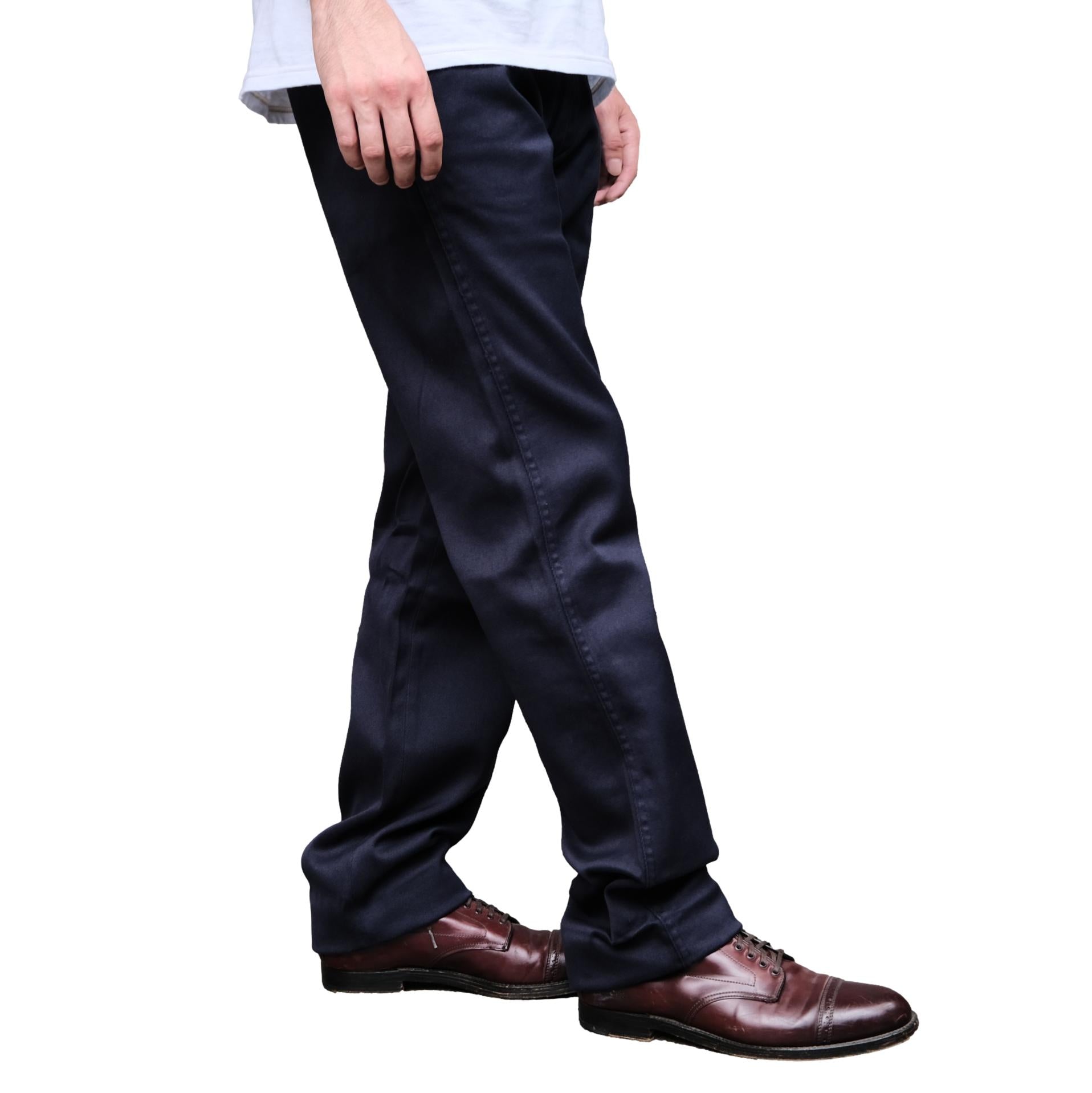 Studio D'Artisan 41 Khaki Chino Pants (Navy)