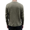 Loop & Weft Supima Long Honeycomb Thermal Henley (Olive)