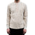 Loop & Weft Supima Long Honeycomb Thermal Henley (Ivory)