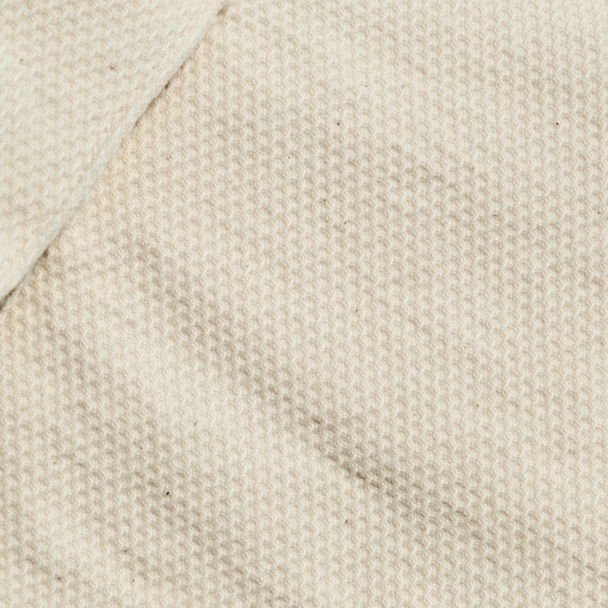 Soundman "Eldred" Ecru Sashiko Cargo Shorts - Okayama Denim