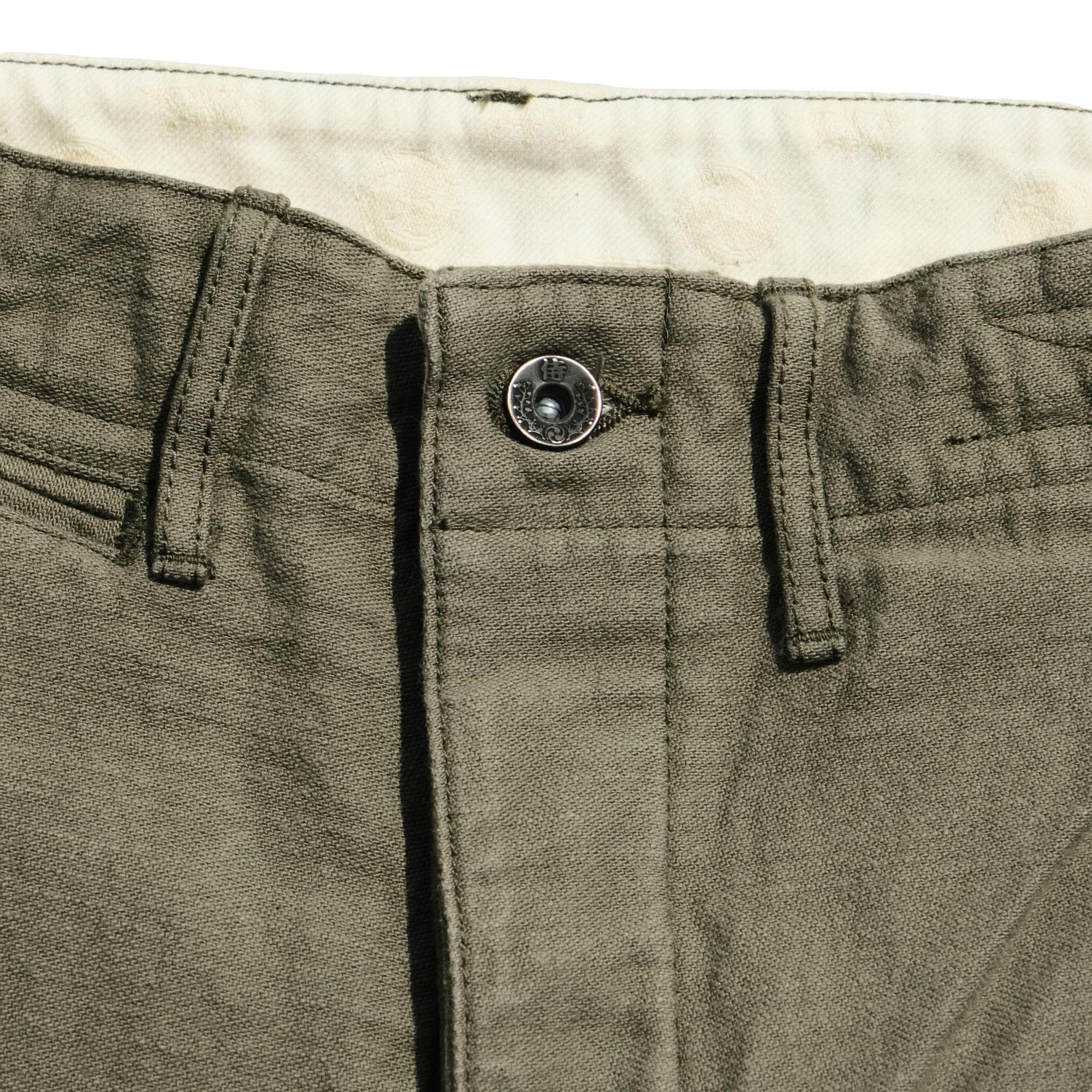 Samurai Jeans SJ42BP 15oz. Heavy Back Satin Selvedge Trousers - Okayama Denim