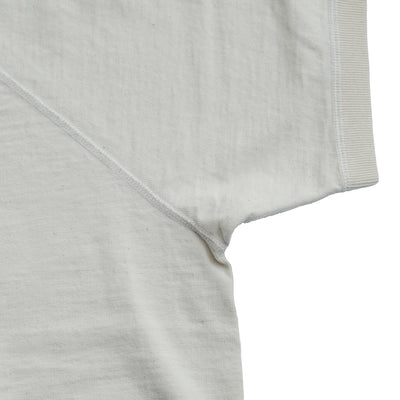 Omoto Denim Heavy Gauge Nep Tee (Natural) - Okayama Denim