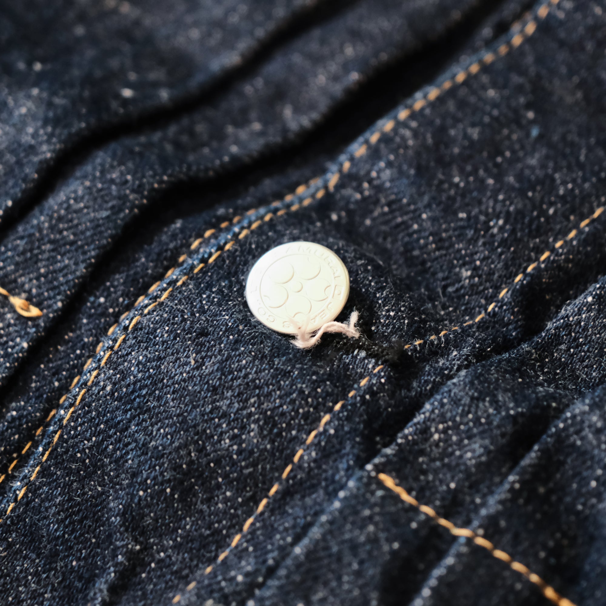 Samurai Jeans S101AX-SAKURA 18oz. "Ai Plus Sakura" Selvedge Jacket