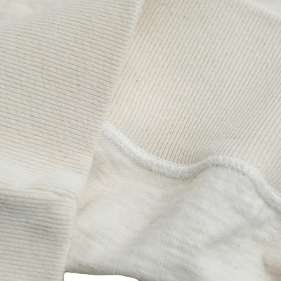 Omoto Denim Heavy Gauge Nep Tee (Natural) - Okayama Denim